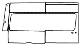 Right Body Side Kit pattern for the 2026 Mercedes Benz Sprinter