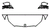 Hood, Fender and Mirror Kit pattern for the 2024 BMW i5