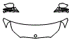 Hood, Fender and Mirror Kit pattern for the 2024 BMW i5
