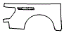 Outer Bed Panel Kit pattern for the 2026 Ford F-150