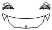 Hood, Fender and Mirror Kit pattern for the 2027 BMW i5