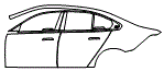 Door and Rear Fender Kit pattern for the 2027 BMW i5