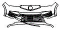 Bumper Kit pattern for the 2025 Acura ZDX