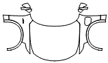 Full Hood, Fender and Mirror Kit pattern for the 2025 Acura ZDX