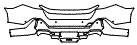 Rear Bumper Kit pattern for the 2027 BMW i5