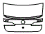 Trunk Lid Kit pattern for the 2026 BMW 7 Series