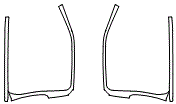 A-Pillar Kit pattern for the 2026 GMC Sierra HD