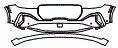 Bumper Kit pattern for the 2026 Lincoln Nautilus