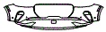 Bumper Kit pattern for the 2026 Lincoln Nautilus