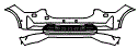 Bumper Kit pattern for the 2025 Polestar Polestar 2