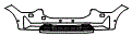 Bumper Kit pattern for the 2025 Polestar Polestar 2