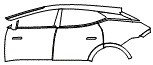 Door and Rear Fender Kit pattern for the 2026 Lotus Eletre