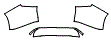 Rear Bumper Kit pattern for the 2026 Toyota Grand Highlander
