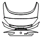 Trunk Lid Kit pattern for the 2020 BMW 8 Series