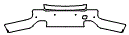 Rear Bumper Kit pattern for the 2026 Rolls Royce Phantom