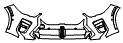 Bumper Kit pattern for the 2027 BMW X2