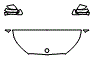Hood, Fender and Mirror Kit pattern for the 2027 BMW X2