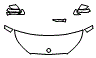 Hood, Fender and Mirror Kit pattern for the 2027 BMW X2