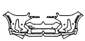 Bumper Kit pattern for the 2027 BMW X6