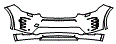Bumper Kit pattern for the 2026 Land Rover Discovery Sport
