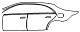 Door and Rear Fender Kit pattern for the 2026 Mercedes Benz S-Class Sedan