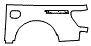 Outer Bed Panel Kit pattern for the 2026 Ford F-150
