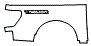 Outer Bed Panel Kit pattern for the 2026 Ford F-150