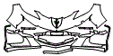 Bumper Kit pattern for the 2027 Chevrolet Corvette