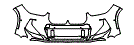 Bumper Kit pattern for the 2027 BMW X1