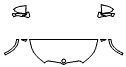 Hood, Fender and Mirror Kit pattern for the 2027 BMW X1