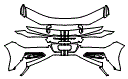 Rear Bumper Kit pattern for the 2023 Chevrolet Corvette