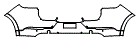 Rear Bumper Kit pattern for the 2026 Porsche Cayenne