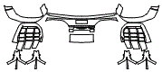 Rear Bumper Kit pattern for the 2025 Aston Martin Valour