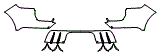 Rear Bumper Kit pattern for the 2026 Porsche Cayenne