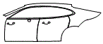 Door and Rear Fender Kit pattern for the 2026 Porsche Panamera