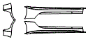 Rocker Panel Kit pattern for the 2027 Mercedes Benz AMG GT