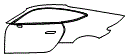 Door and Rear Fender Kit pattern for the 2027 Mercedes Benz AMG GT