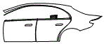 Door and Rear Fender Kit pattern for the 2027 Mercedes Benz E-Class