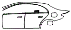 Door and Rear Fender Kit pattern for the 2027 Mercedes Benz E-Class