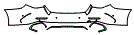 Rear Bumper Kit pattern for the 2027 Mercedes Benz E-Class