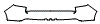 Rear Bumper Kit pattern for the 2026 Volvo EX30