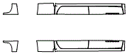 Rocker Panel Kit pattern for the 2026 GMC Sierra 1500