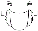 Full Hood, Fender and Mirror Kit pattern for the 2026 Mercedes Benz SL Roadster