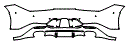 Rear Bumper Kit pattern for the 2026 Mercedes Benz SL Roadster