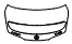 Trunk Lid Kit pattern for the 2026 Mercedes Benz SL Roadster