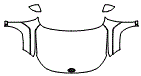 Full Hood, Fender and Mirror Kit pattern for the 2026 Hyundai Kona Electric