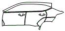 Door and Rear Fender Kit pattern for the 2026 Hyundai Kona Electric
