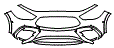 Bumper Kit pattern for the 2026 Mercedes Benz GLA SUV