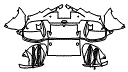 Rear Bumper Kit pattern for the 2027 McLaren Artura
