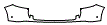 Rear Bumper Kit pattern for the 2026 Mercedes Benz GLB SUV